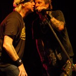 Jani with Great White's Jack Russell on 8/11/07 in Youngstown, OH